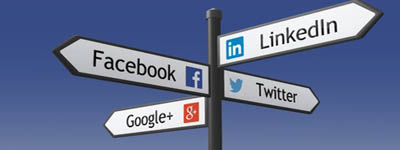 BNP Paribas in zee met Twitter, Facebook, LinkedIn en Google 