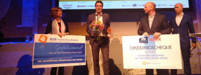 AFAS Software wint B2B Marketing Award 2016 