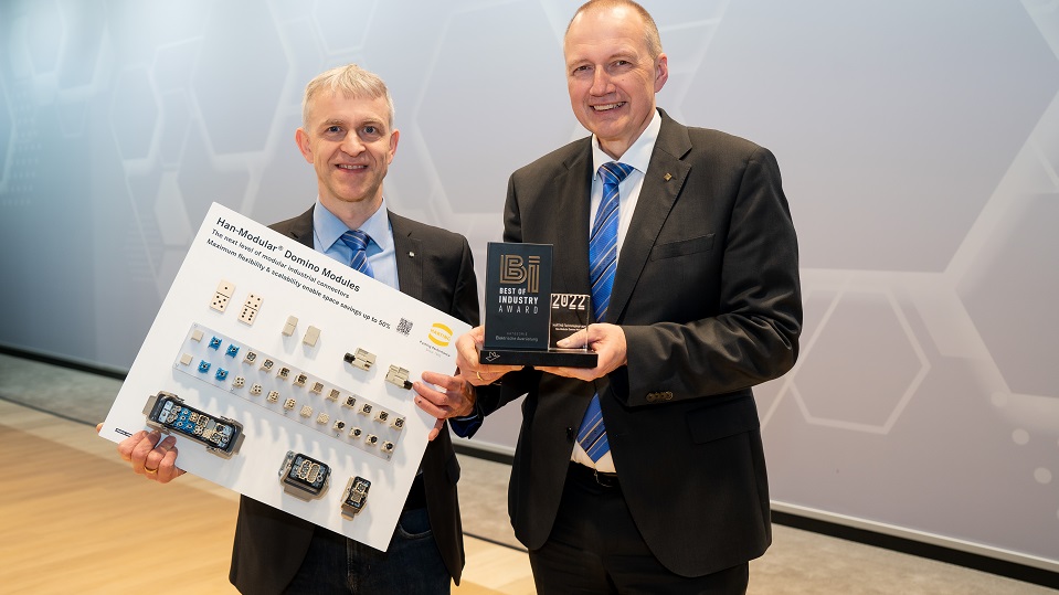 Harting bekroond met de Best of Industry Award