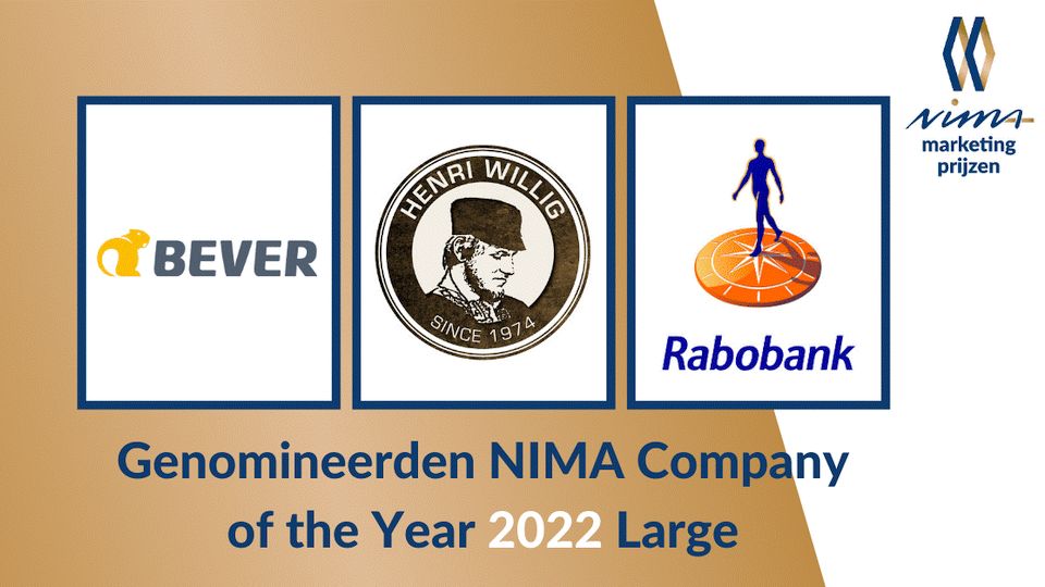 Genomineerden Nima Company of the Year Large bekend