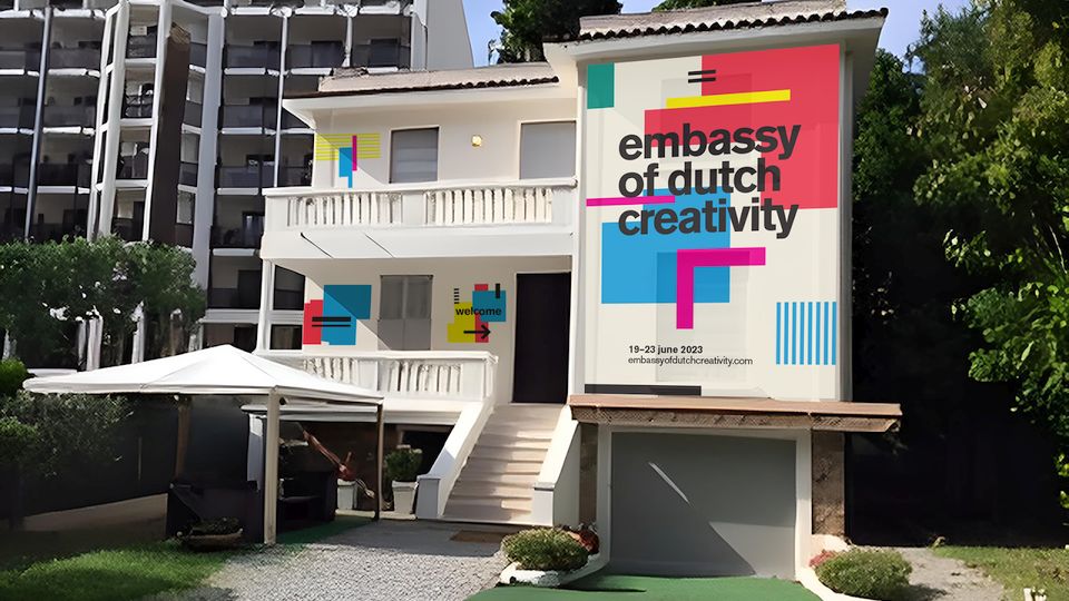 SAN steunt Embassy of Dutch Creativity in Cannes opnieuw