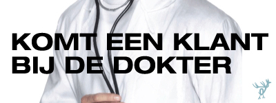 Komt een klant bij de dokter