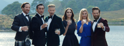 David Beckham in whisky-commercial Haig Club