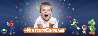 Eindbaas-campagne Nintendo op Instagram