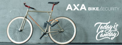 Canday wint campagne voor hipster-fietsslot AXA