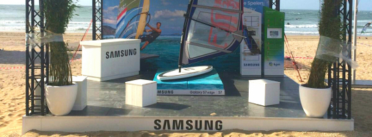 Brand New Live lanceert Samsung virtual reality-simulator op Olympic Experience in Scheveningen