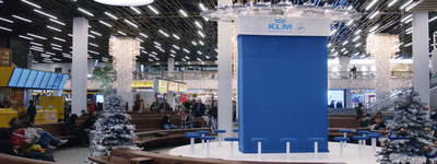 KLM and DDB & Tribal Amsterdam launch Christmas experiment at Schiphol