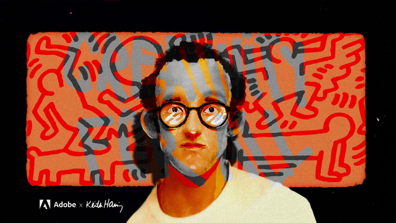 Achtung ontwikkelt global campagne Adobe met Keith Haring in hoofdrol