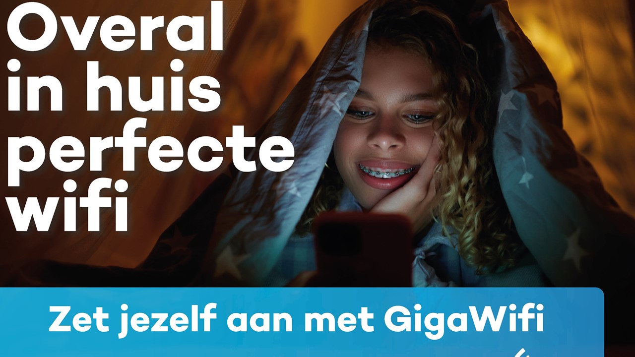 Geïntegreerde campagne voor Delta GigaWifi 