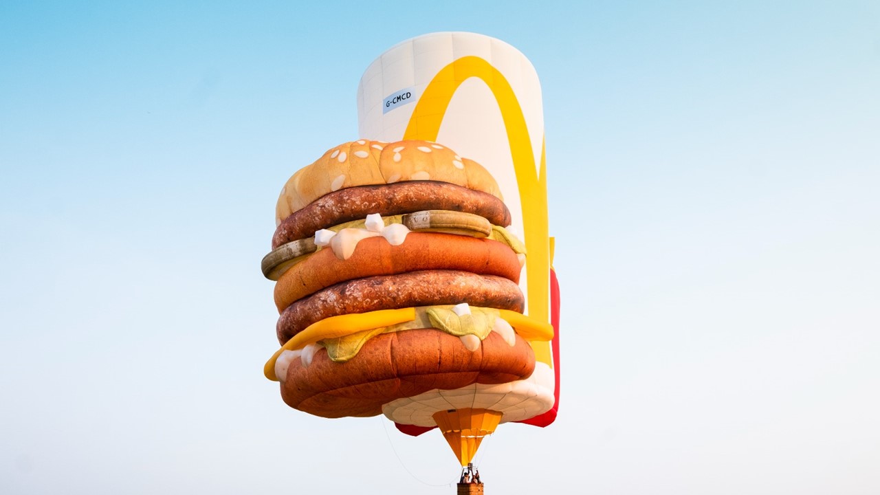 Campagne McDonald's: sky is the limit 