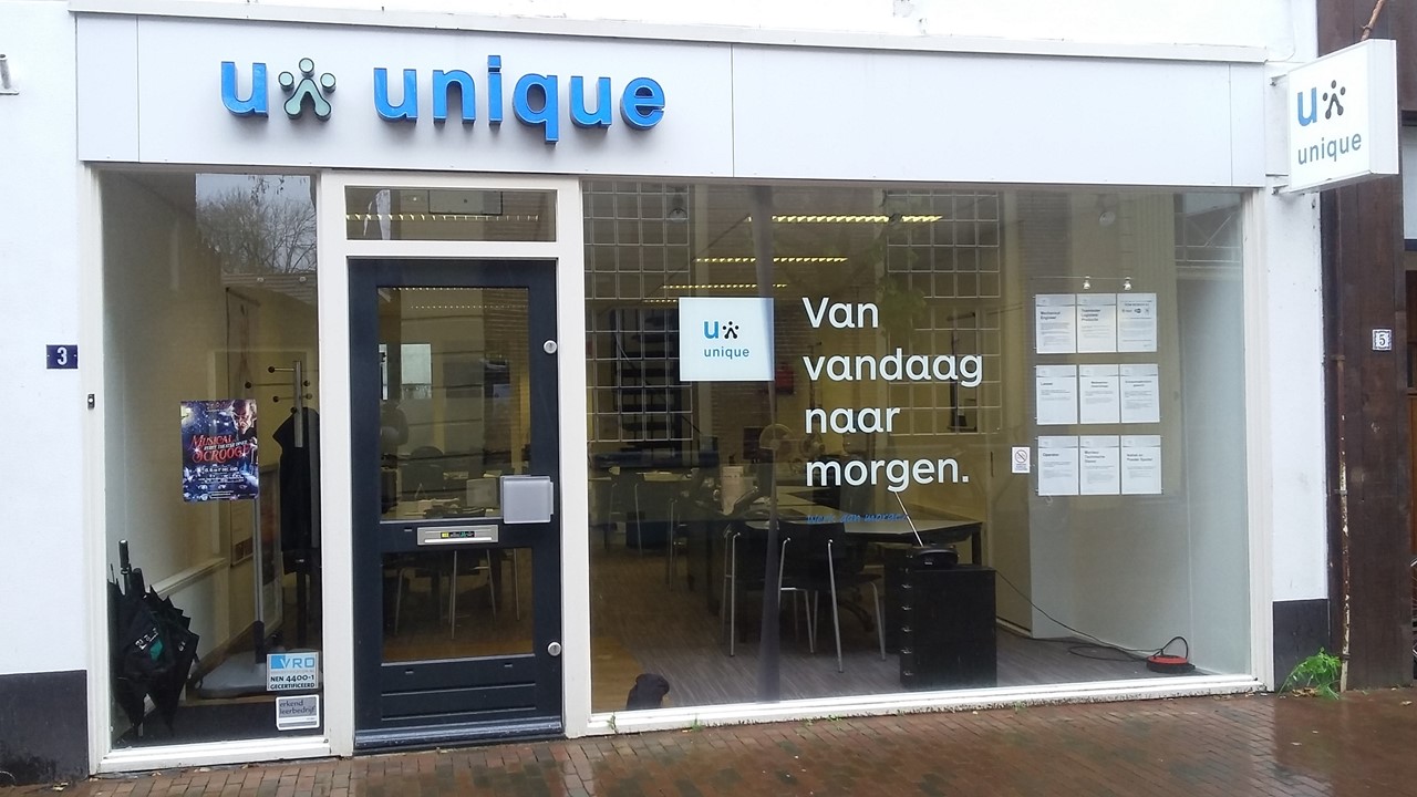Unique herintreder HR-markt met hulp 180 Amsterdam 