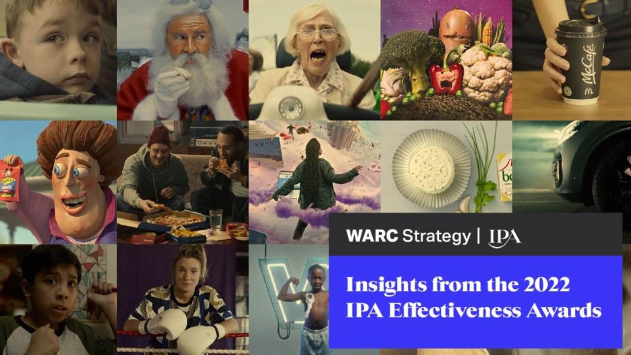 Onderzoek: Warc maakt insights winnaars IPA Effectiveness Awards 2022 bekend