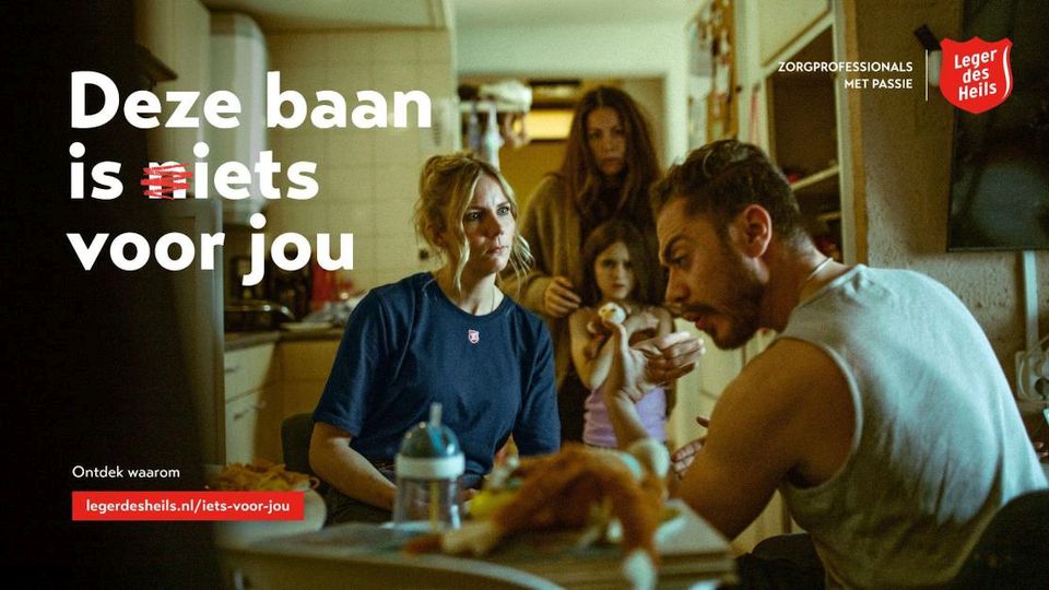 Nieuwe wervingscampagne Leger des Heils laat rauwe werkelijkheid zien