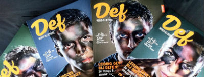 DEF magazine wint Creative Excellence Award 2013