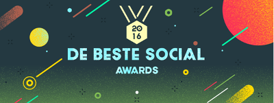 Nominaties Beste Social Awards 2016 bekend