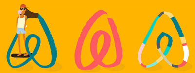 Ophef over 'obsceen'  logo Airbnb
