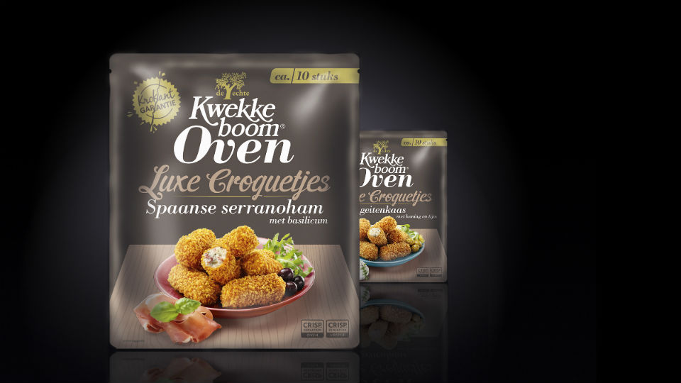 Mountain ontwikkelt verpakking voor luxe croquetjes van Kwekkeboom