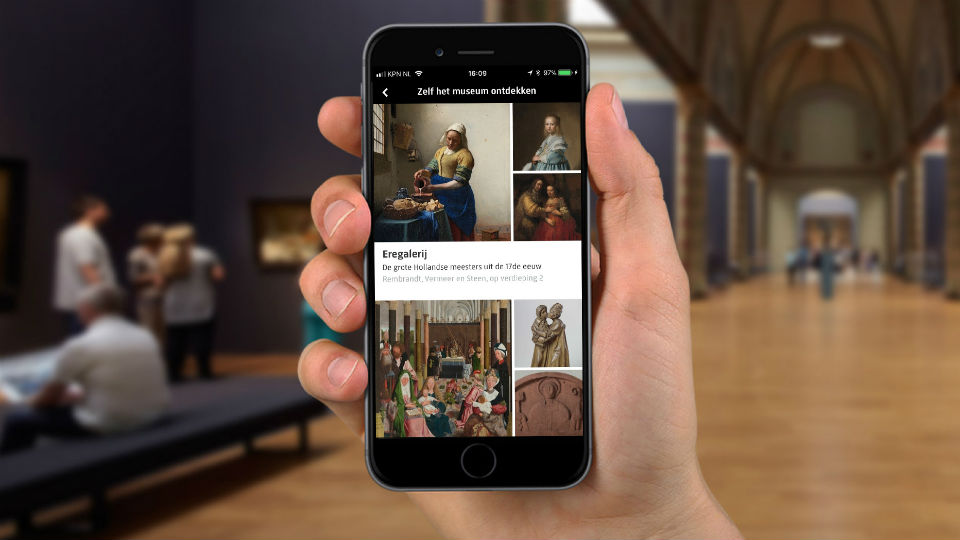 Nieuwe app voor Rijksmuseum door Fabrique en Q42