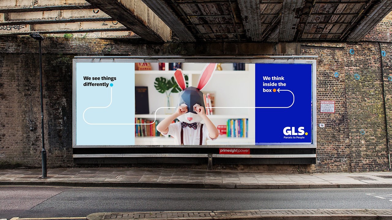 Wereldwijde rebranding GLS door DentsuAchtung
