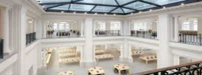 Ontwerp Apple-winkel mag beschermd worden 