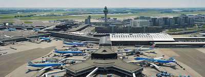 Schiphol eerste vliegveld met complete beacondekking