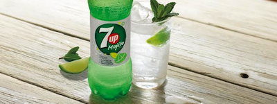 7UP komt met suikervrije variant op  Mojito