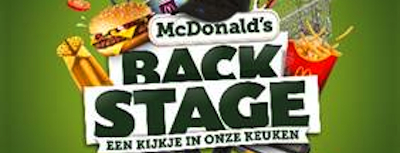 Nieuw 'backstage'-programma: McDonald's opent eigen keukens voor gasten