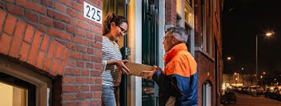 PostNL geeft track en trace info over food orders in app