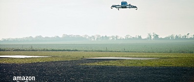 [video]  Eerste Amazon-drone landt in Cambridge