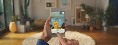 Nieuwe Ikea Place app richt interieurs virtueel in