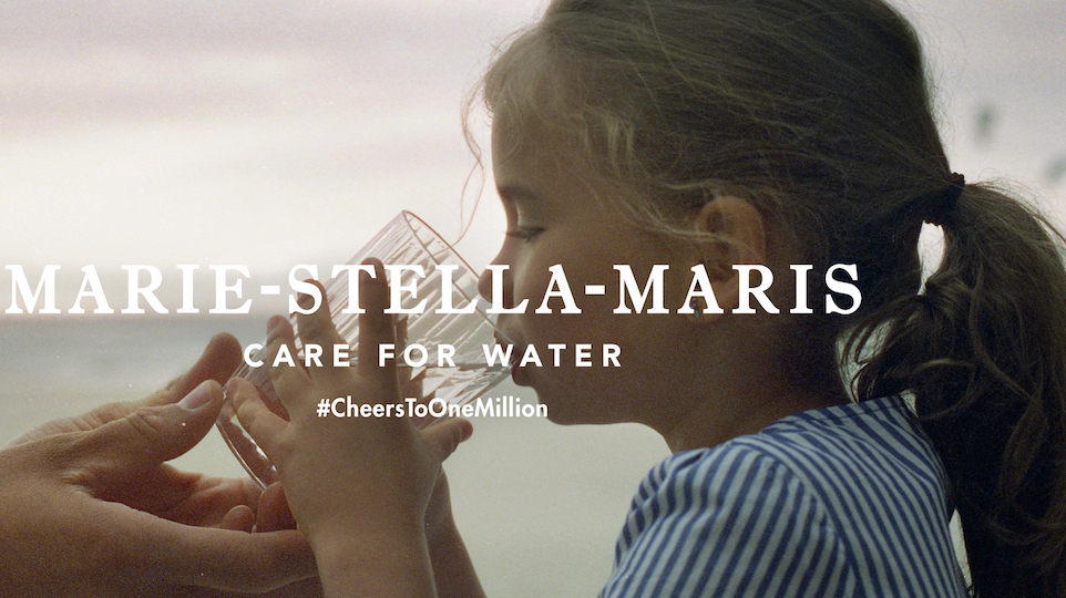 Water niet vanzelfsprekend in 'Cheers To One Million'- campagne