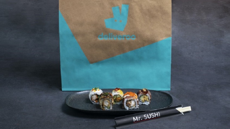 Deliveroo en Mr. Sushi lanceren rolls geïnspireerd door 5 werelddelen