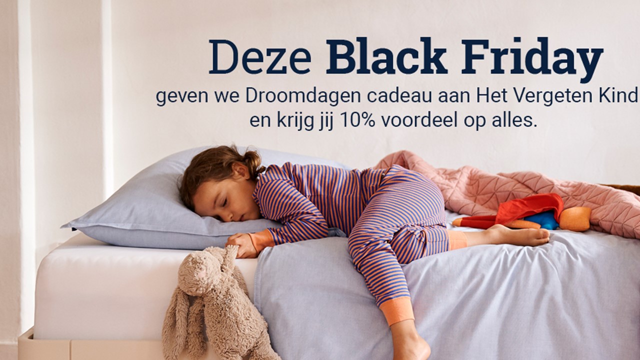 Auping steunt Het Vergeten Kind met Black Friday 