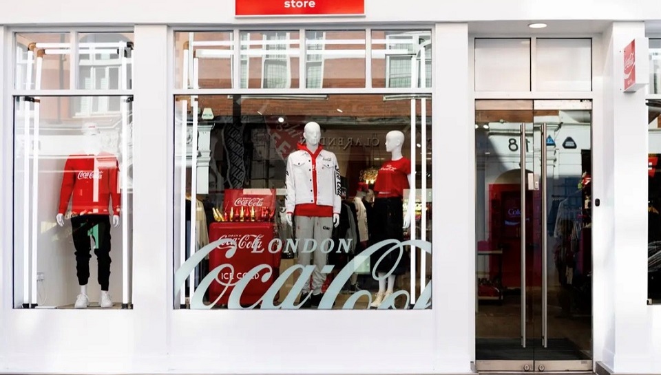 Coca-Cola opent eerste Europese modehub in Londen