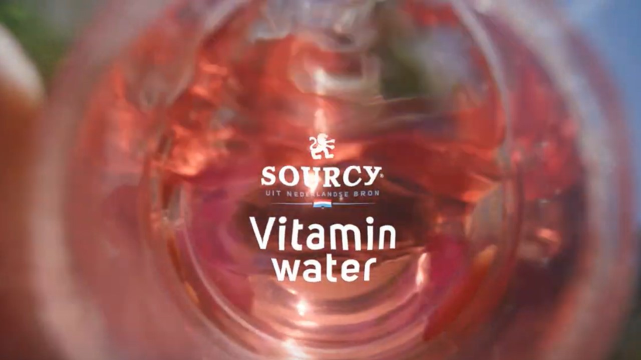 Nieuwe campagne Sourcy Vitaminwater 