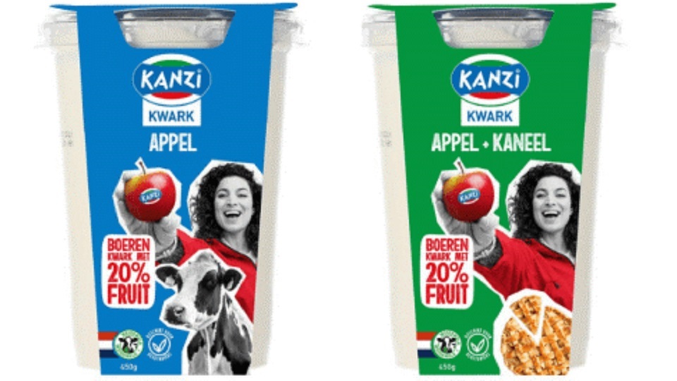 Appelmerk Kanzi boort zuivelsegment aan met nieuwe Kanzi Kwark