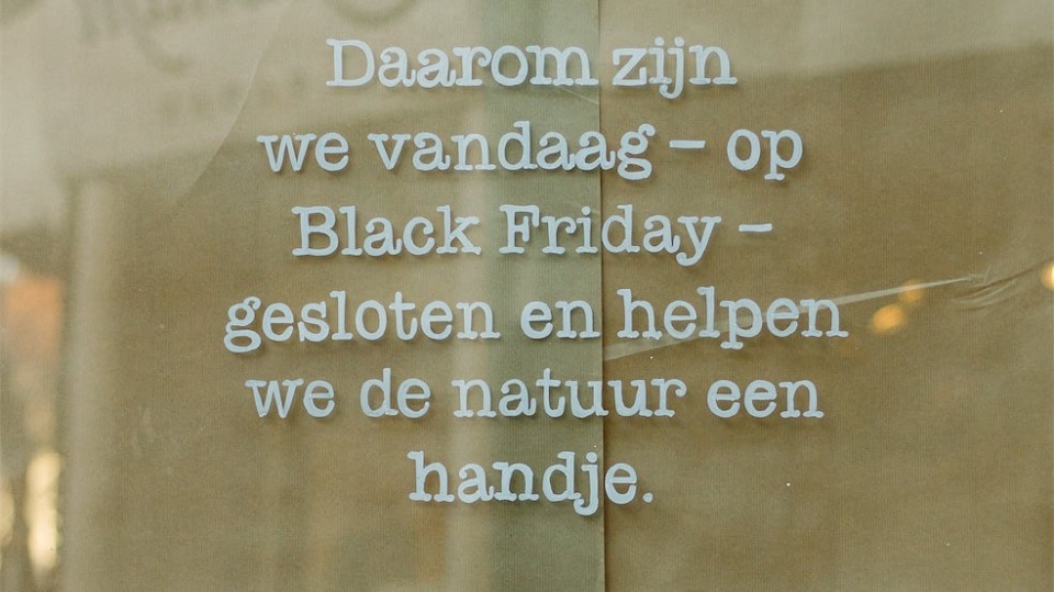 Dille & Kamille vandaag op Black Friday uit protest voor één dag gesloten