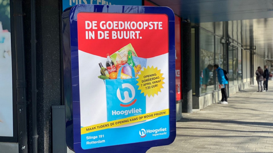 Thuisbezorgd.nl distribueert nu ook boodschappen van Hoogvliet