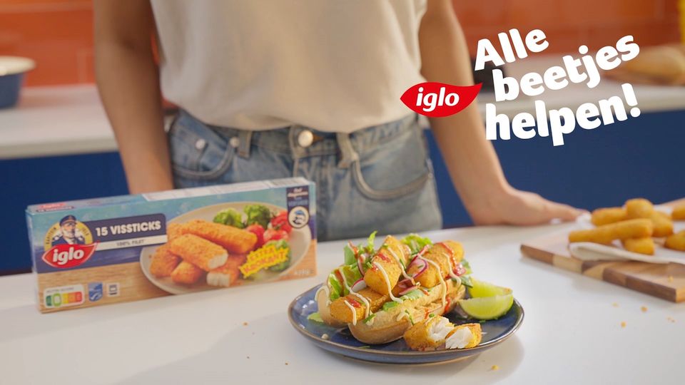 Iglo lanceert nieuwe merkcampagne 'Alle beetjes helpen'