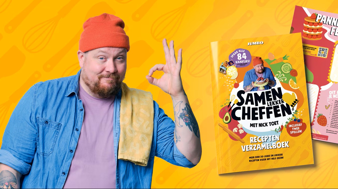 Jumbo lanceert spaaractie 'Samen lekker cheffen'