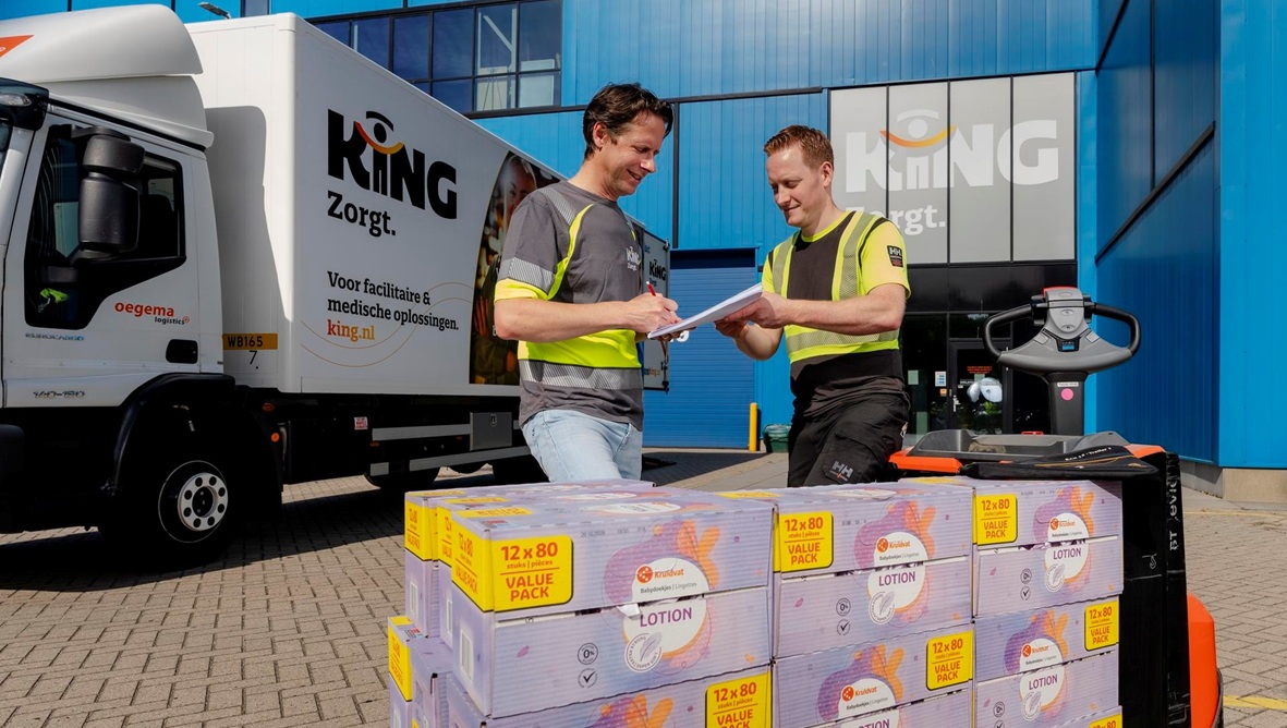 Kruidvat levert via King aan ziekenhuizen