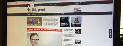 Telegraaf test vernieuwde website