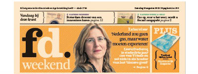 FD vernieuwt weekendkrant, meer aandacht voor innovatie