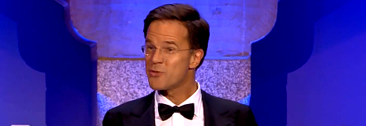 [Kijkcijfers] Mark Rutte trekt 2,7 miljoen kijkers met eerste Correspondents' Dinner