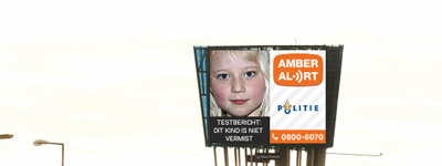 Clear Channel toont realtime AMBER Alerts op digitale media