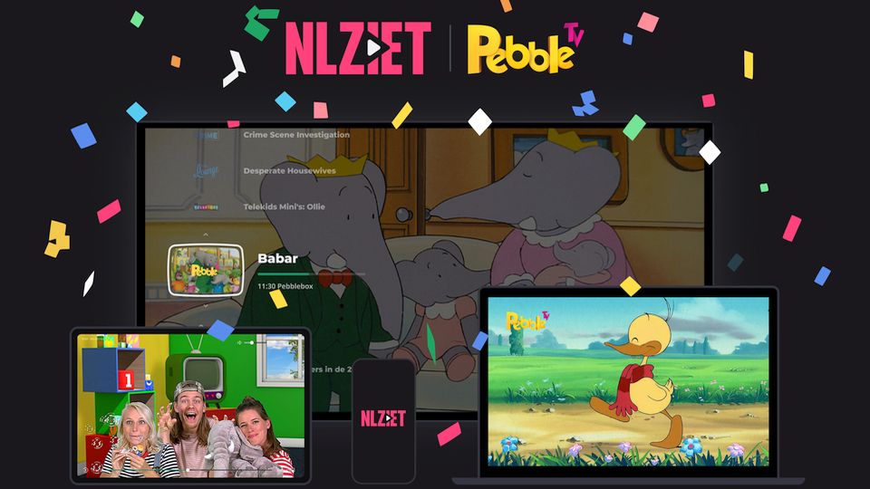 NLziet voegt kinderzender Pebble TV toe