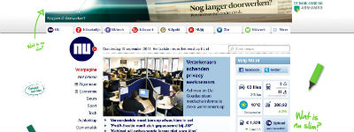 Homepage take over desktop ook op tablet