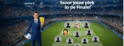 Sony en UEFA lanceren campagne #SquadraXperia 