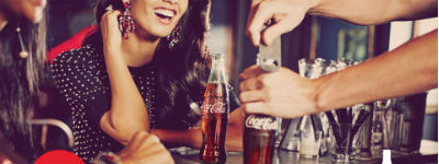 Smart productactivatie Coca-Cola drinken in de horeca