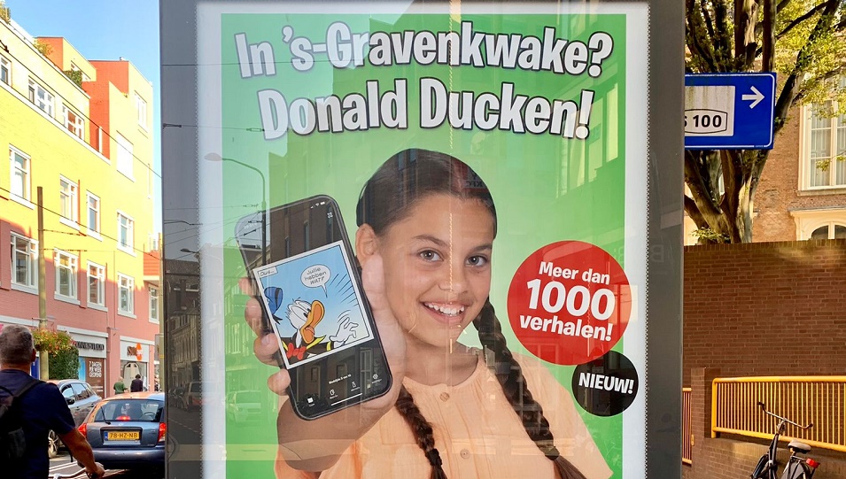 Nieuwe app brengt Donald Duck overal in Nederland